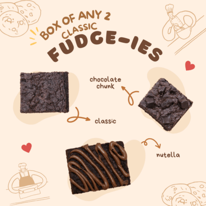 Box of any 2 Classic FUDGIES